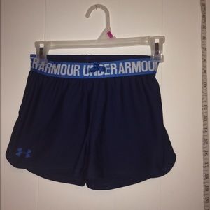 Youth girls Under Armour shorts